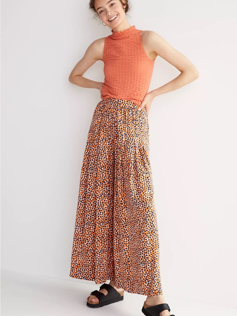Maeve Gabriela Wide-Leg Pants